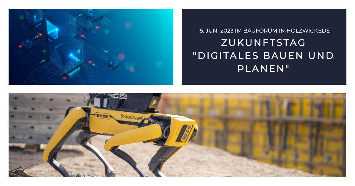 Der Zukunftstag "Digitales Bauen und Planen" steigt am 15. Juni in Holzwickede